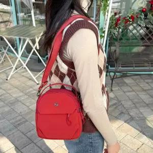 크로스 가방 데일리 나일론 여성 외출가방 미니 가벼운 2030추천 숄더 레드