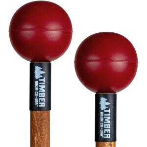 TIMBER DRUM CO. 텅 드럼 /마림바 38.7CM(15.25인치) 타악기 고무, 비브라폰 조립 말렛 심벌즈용 U2014 매우 미국 스틱, 부드러운