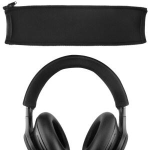 GEEKRIA PLANTRONICS BACKBEAT PRO, PRO+, PRO2 노이즈 쉬운 패브릭 헤드폰과 DIY 설치(블랙) 스웨트 호환되는 플렉스 무선 헤드밴드 캔슬링 커버,