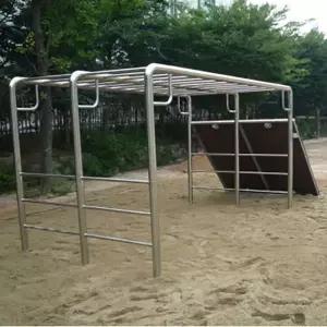 구름다리 스텐 복식장벽판 VK-1139-1M 학교운동장 공원 놀이터 사다리 기어오르기놀이 어린이 학교체육장비