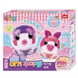 꾸미펫 바다쏙 아기꾸미펫 아기방세트 발달놀이 4세여아 조카선물 크리스마스 놀 완구