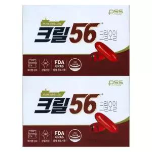 크릴56 크릴오일 1000mg x 90캡슐 2개 / 써클