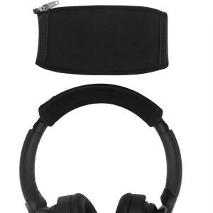 GEEKRIA 소니 WH-1000XM4 /XM3 /XM2 /1000X, MDR-10RBT MDR-XB950BT 교체용 커버, /XB900N, WEAR, /XB910N (검정) /10RNC 헤드폰용 /XB650BT, /10R WH-XB950N1 WH-ULT900N, 헤드밴드 ULT