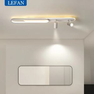 스포트라이트가 있는 미니 소형멀리스트 LED 천장 조명 트랙 침실 로비 다이닝 룸 홀 복도 긴 스트립