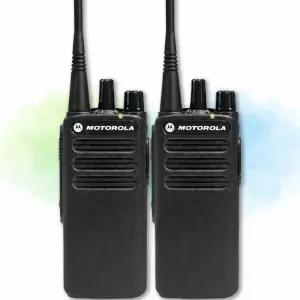 모토로라 XIR-C1200 디지털 업무용 산업용 무전기 2대 세트 