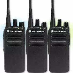 모토로라 XIR-C1200 디지털 업무용 산업용 무전기 3대 세트 