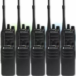 모토로라 XIR-C1200 디지털 업무용 산업용 무전기 10대 세트 
