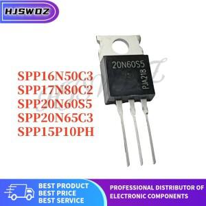 10PCS SPP17N80C2 SPP20N65C3 SPP16N50C3 SPP15P10PH TO-220