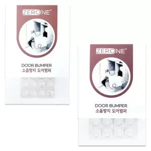 4개) 제로원 Z1 소음방지 도어 서랍 범퍼 두께3T 20개입 범폰/긁힘방지/소음/미끄럼방지/고무쿠션
