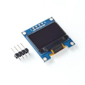 OLED LCD 디스플레이 모듈 파란색 또는 흰색 0.96 인치 IIC SPI 통신용 128x64