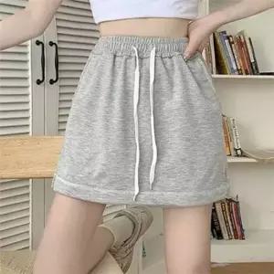 셀럽하우스 데일리 여성 치마 바지 고무줄 밴딩 반바지 루즈핏 여름 하의