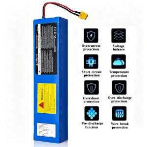 36V 7800mAh/280.8Wh 18650 충전식 리튬 배터리 팩 10S3P (쿠고 S1/S2/S3/S4 전동 스쿠터용 BMS 포함)