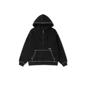 VAEKCIE 100C HOOD ZIP-UP_BLACK 2316487