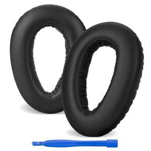 젠하이저 PXC 550 / 550-II 무선 MB660UC MB660MC 헤드폰 이어 쿠션 헤드셋 이어패드(단백질 가죽 블랙)용 링크 디어 교체 이어패드 hND