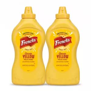 프렌치스 클래식 옐로우 머스타드소스 850g x 2개 코스트코 햄버거 샌드위치 핫도그 머스타드 소스