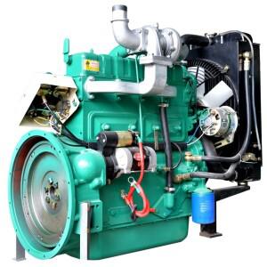웨이팡 디젤 엔진 ZH4100ZD 40kw 50kva 54Hp 4기통 수냉식 터보차저 장착 발전기 세트용