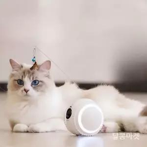 움직이는 펫캠 고양이 원격제어 음성 장난감 양방향 로봇