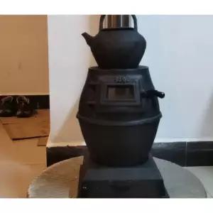 소형 주물난로 장작 화목 옛날 우드스토브 02 불멍 캠핑 거실 야외 업소용 특대형 벽난로