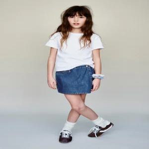 ZARA 데님 버뮤다 스커트 - 블루 4147/611/400
