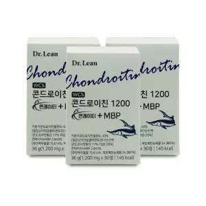 [닥터린] 닥터린 콘드로이친 1200 콘레이티 + MBP 1200mg x 30정 X 3박스 I