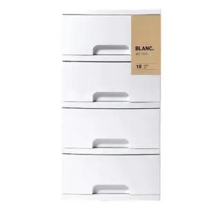 창신리빙 서랍장 블랑서랍장18 4단(177x245x309mm) (W1CA11D)