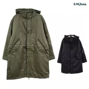 [에스엠진]SMJ1143 밀리터리 파카 오버핏 미군 야상 롱파카 코트