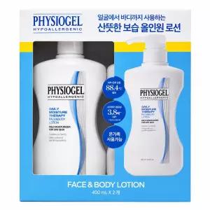 피지오겔 DMT 페이스 앤 바디로션 400ml x 2