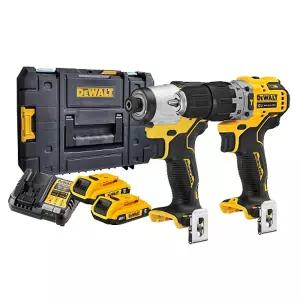 디월트 BL모터 DCZ2111D2T 충전콤보세트 12V 2.0AH DCD706/DCF801/햄머드릴/임팩드라이버/전동공구