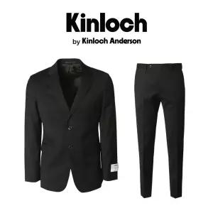 킨록 바이 앤더슨 25 SS 남자여름정장 F80 STRETCH TWILL 블랙 슬림 수트 IIJS21 DK4465 1050670
