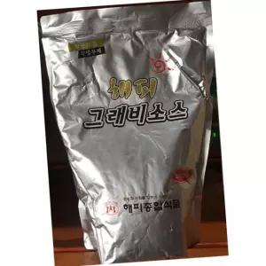 해피 그래비소스 2KG 6개 스테이크소스 감자소스 돈까스소스