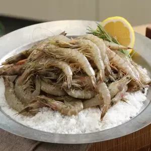 국내 자연산 중하새우 4kg / 400g x 10팩