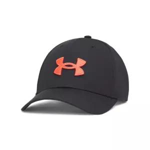 Under Armour 남성용 블리칭 캡 스트레치 핏, (006) 블랙 / 레드, 라지-XL 407051