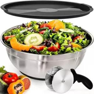 ZMCYNG S d Bowl 위드 Chopper Stainless 1개 Oxo 1 14 16 18 20 22 24 26 카키