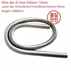 1개/몫 와이어 0.6mm 미터 스테인레스 스틸 인장 스프링 아웃 직경 ~
