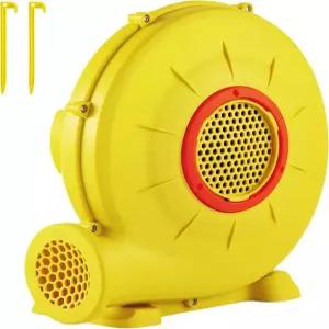 VEVOR 풍선 공기 송풍기 450W/00W/500W 휴대용 및 강력한 바운스 하우스 상업용 펌프 팬 바운시 캐슬 점프 슬라이드에 사용됨 Single-Power | 0.6 HP