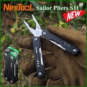 NexTool 미니 소형 선원 펜치 S11 12-In-1 Multitool 접이식 포켓 플라이어 나이프 스크루 드라이버 가위