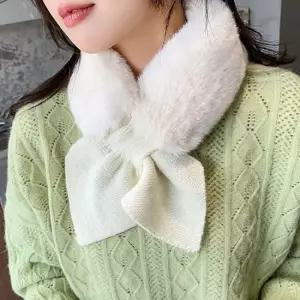 퍼 머플러 긴 여성 목도리 겨울 넥워머 데일리목도리 겨울목도리 니트목도리