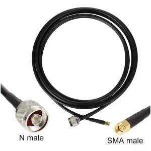 1개 N형 수 커넥터 케이블 - SMA-J 플러그 피그테일 안테나 RF 동축 어댑터 연장 코드 점퍼 1M 2M 3M 5M 8M