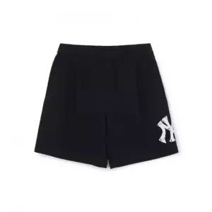 엠엘비 MLB 베이직 메가로고 6부 반바지 NY Black 289135
