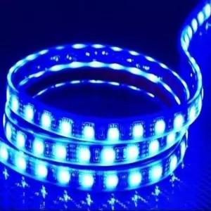 블루 전구 차량 3칩 차량무드등 12V 조명 튜닝 자동차 5M LED바 led간접조명