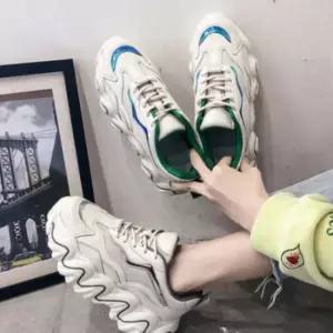 여성 5cm 어글리 슈즈 키높이 운동화 신발 스니커즈