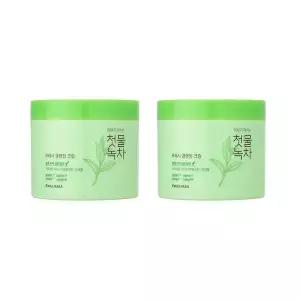 필수뷰티 과일나라 첫물녹차 프레시 클렌징 크림 300g x 2개