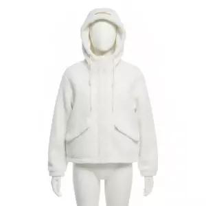 내셔널지오그래픽 N254WFJ920 여성 플리스 후드 점퍼 O WHITE N920011