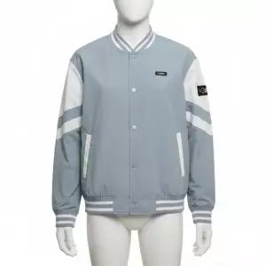 내셔널지오그래픽 N241MJP902 컬러 배색 바시티 자켓 STORM BLUE N902416
