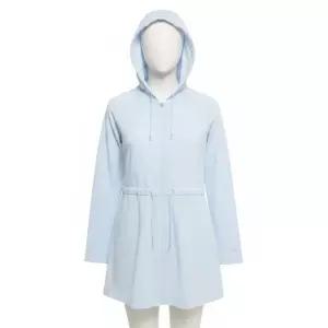 내셔널지오그래픽 N262WRG430 여성 커버업 중힙기장 메쉬 집업 SKY BLUE N430061