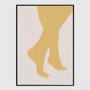포인트 슬림액자 Tip Toe A3사이즈 거실액자 깔끔한액자 공간그림