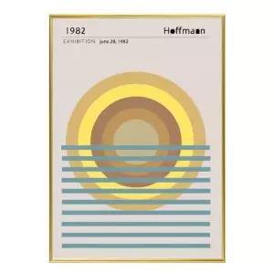 모던 슬림액자 1982 Hoffman A3사이즈 거실액자 깔끔한액자 공간그림