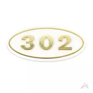 화이트 번호판 아파트호실판 호수 302호 우편함 입체 아파트호실판 아크릴글자 입체호실판