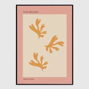 포인트 슬림액자 Summer Trois A3사이즈 거실액자 깔끔한액자 공간그림