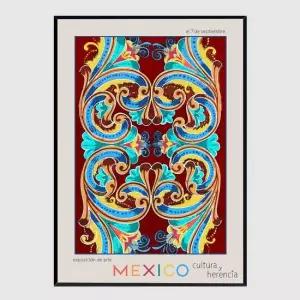 포인트 슬림액자 Mexico City Art Basel A3사이즈 거실액자 깔끔한액자 공간그림